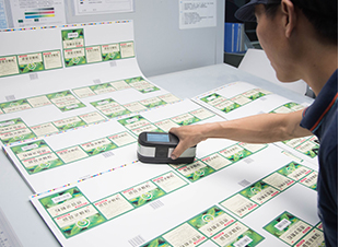 色彩檢驗(yàn)過程中